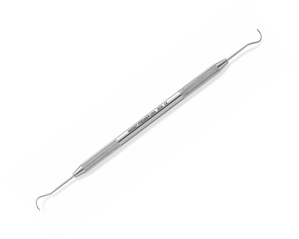 Premier Dental 1003527 Double End #3 Cavity Finder Explorer With Round Handle