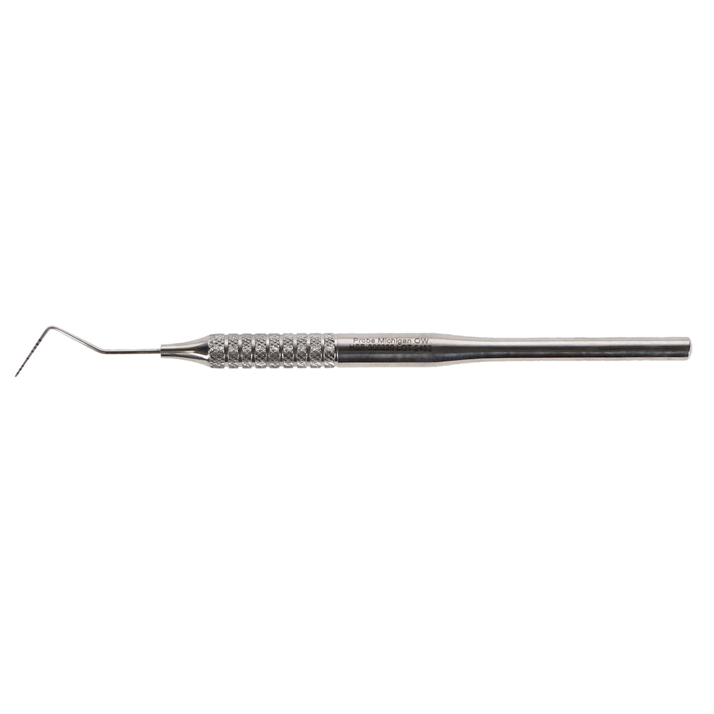 House Brand Dentistry 300220 HSB Single End Michigan ''OW'' Periodontal Probe