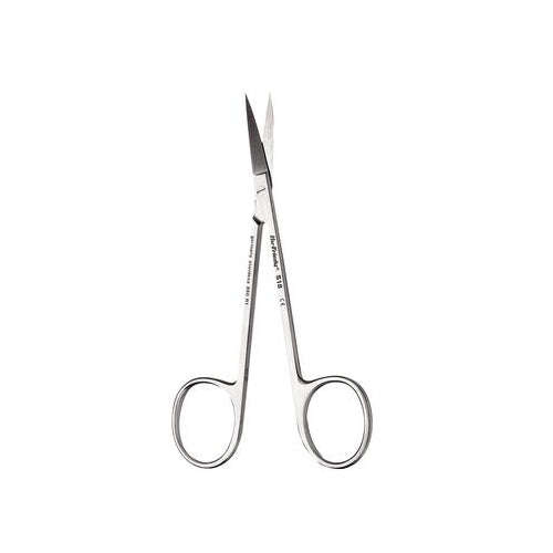 Hu-Friedy S18 Hemostat Surgical Scissors #18 Iris Curved 4.5