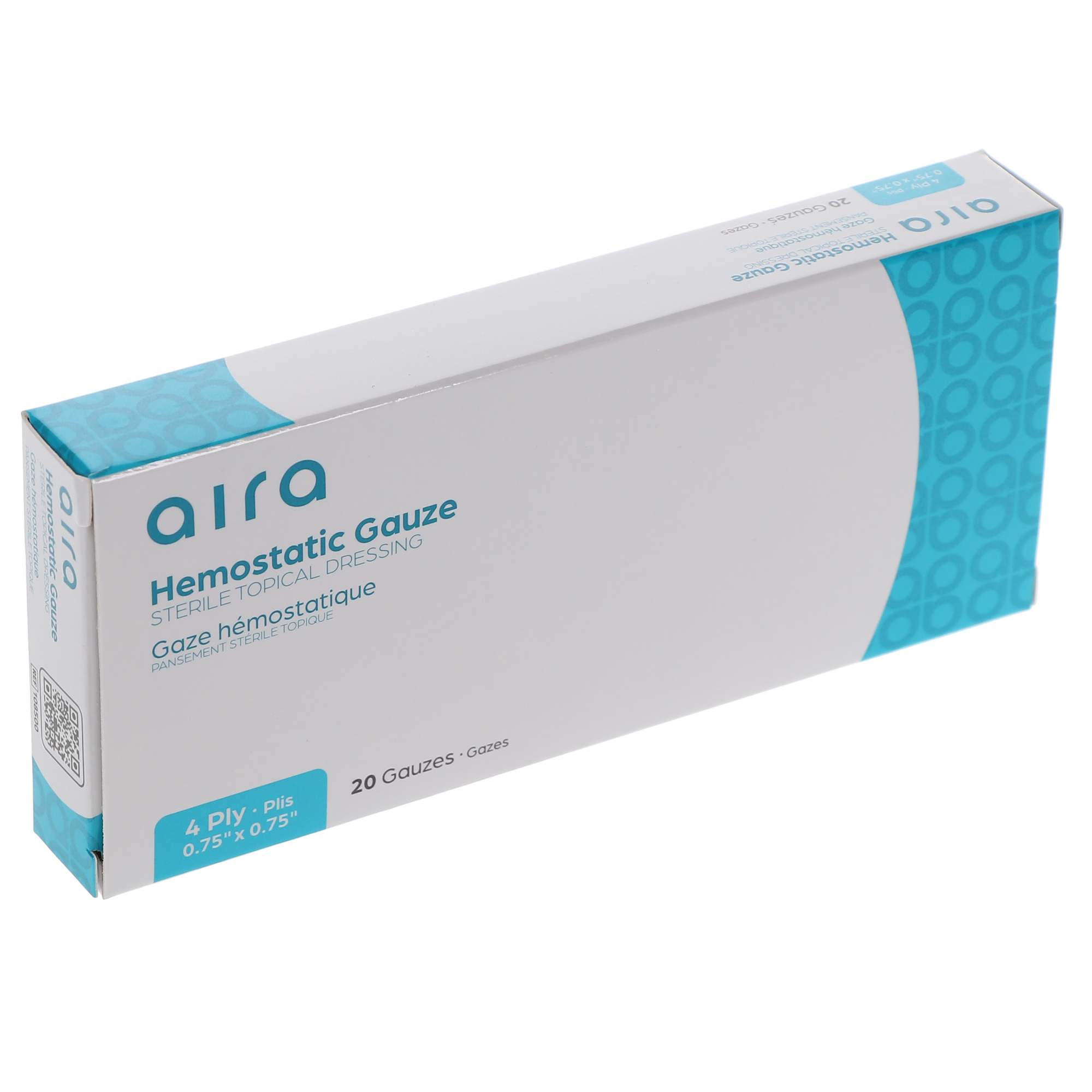 Aira 108500 Hemostatic Dressing Gauze 20/Bx Gelfoam Comparable