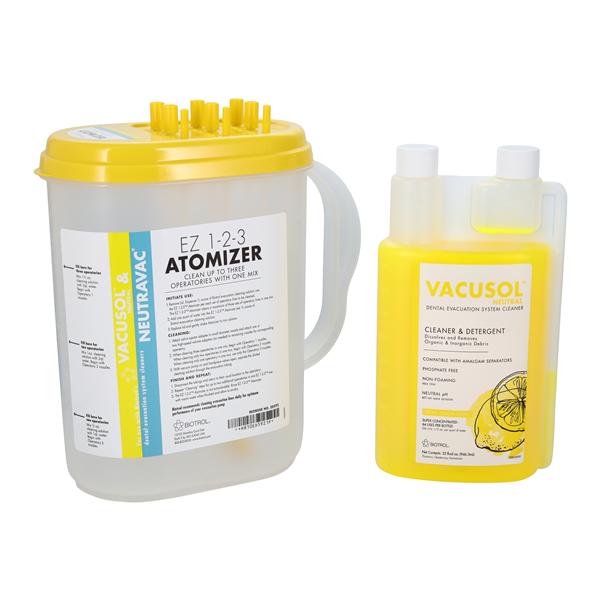 Biotrol ED906 Vacusol Ultra Dental Vacuum Line Cleaner Starter Kit