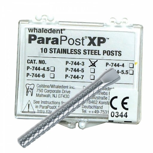 Coltene Whaledent P744-3 ParaPost XP Post Steel P744-3 10/Pk