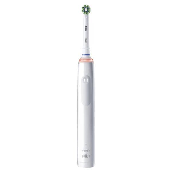 Proctor & Gamble 80360465 Oral-B Smart 1500 Electric Toothbrush White Handle Includes Handle Charger CrossAction Head 3/Cs