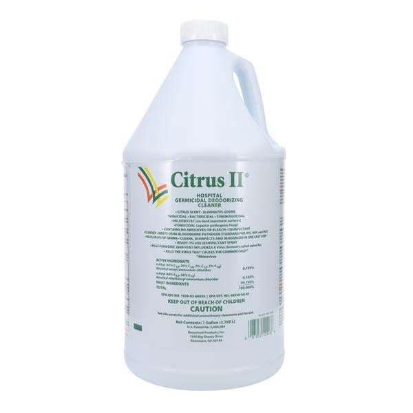 Beaumont 633712928 Citrus II Germicidal Deodorizing Cleaner Gallon