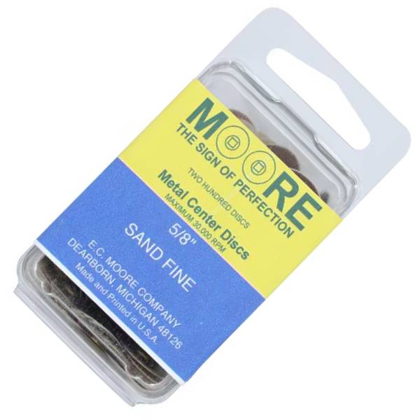 EC Moore BC-58-SFBB Paper Discs Brass Center 5/8