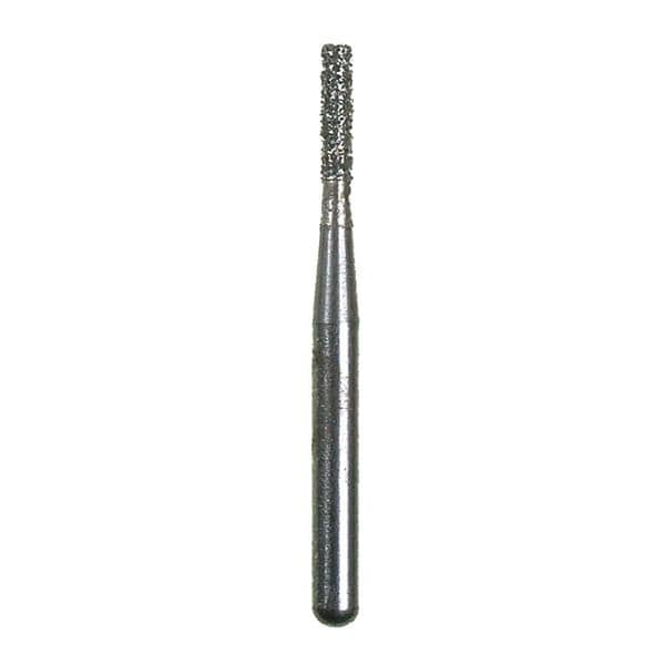 Spring Health 835-010M-25PK FG #835-010 Flat End Cylinder Medium Grit Diamond Burs 25/Pk