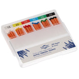 House Brand Dentistry 400816 HSB Gutta Percha Points .06 Tapered #15-40 60/Pk