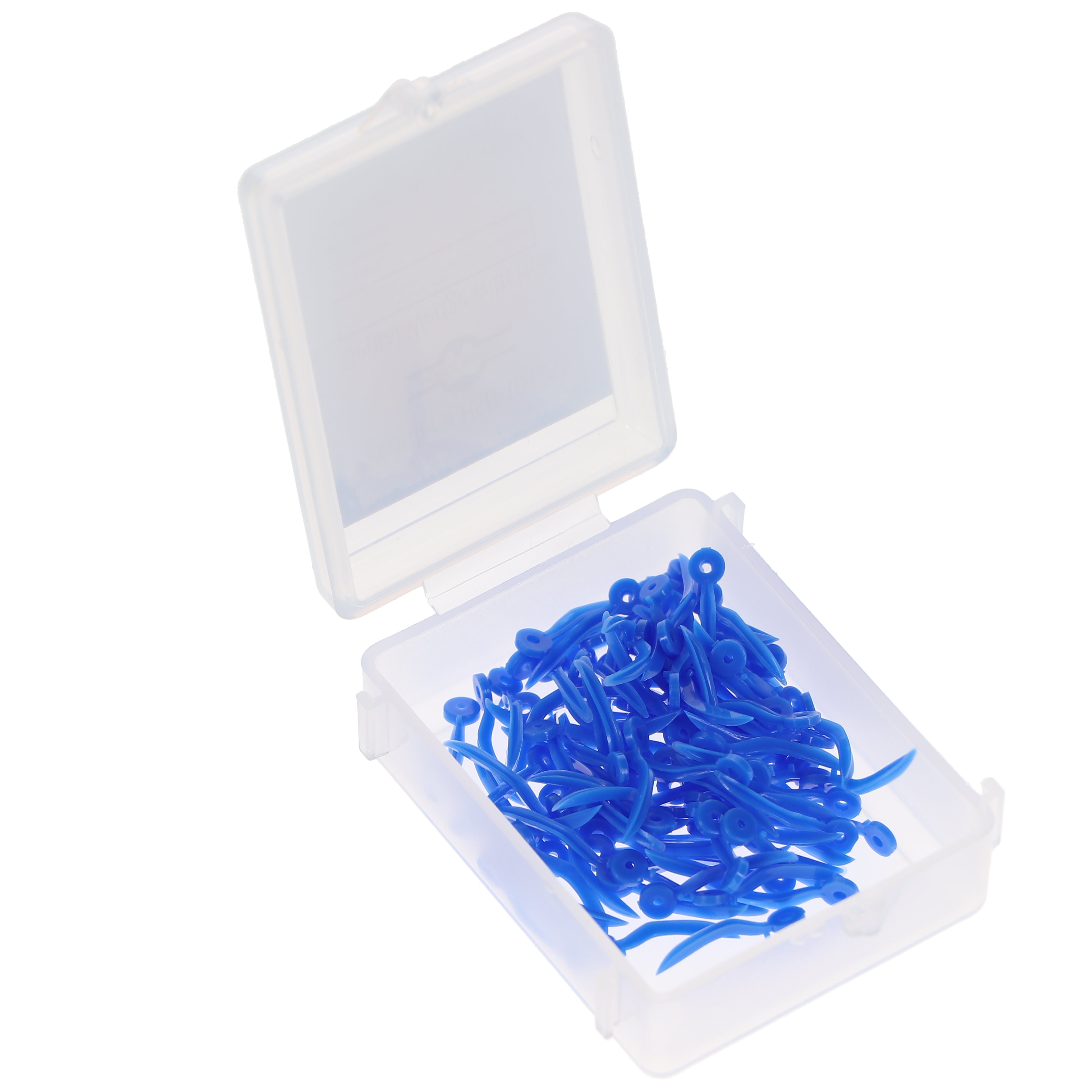 House Brand Dentistry 101253 HSB Dental Matrix Wedges with Hole X-Small 11mm Plastic Blue 100/Pk