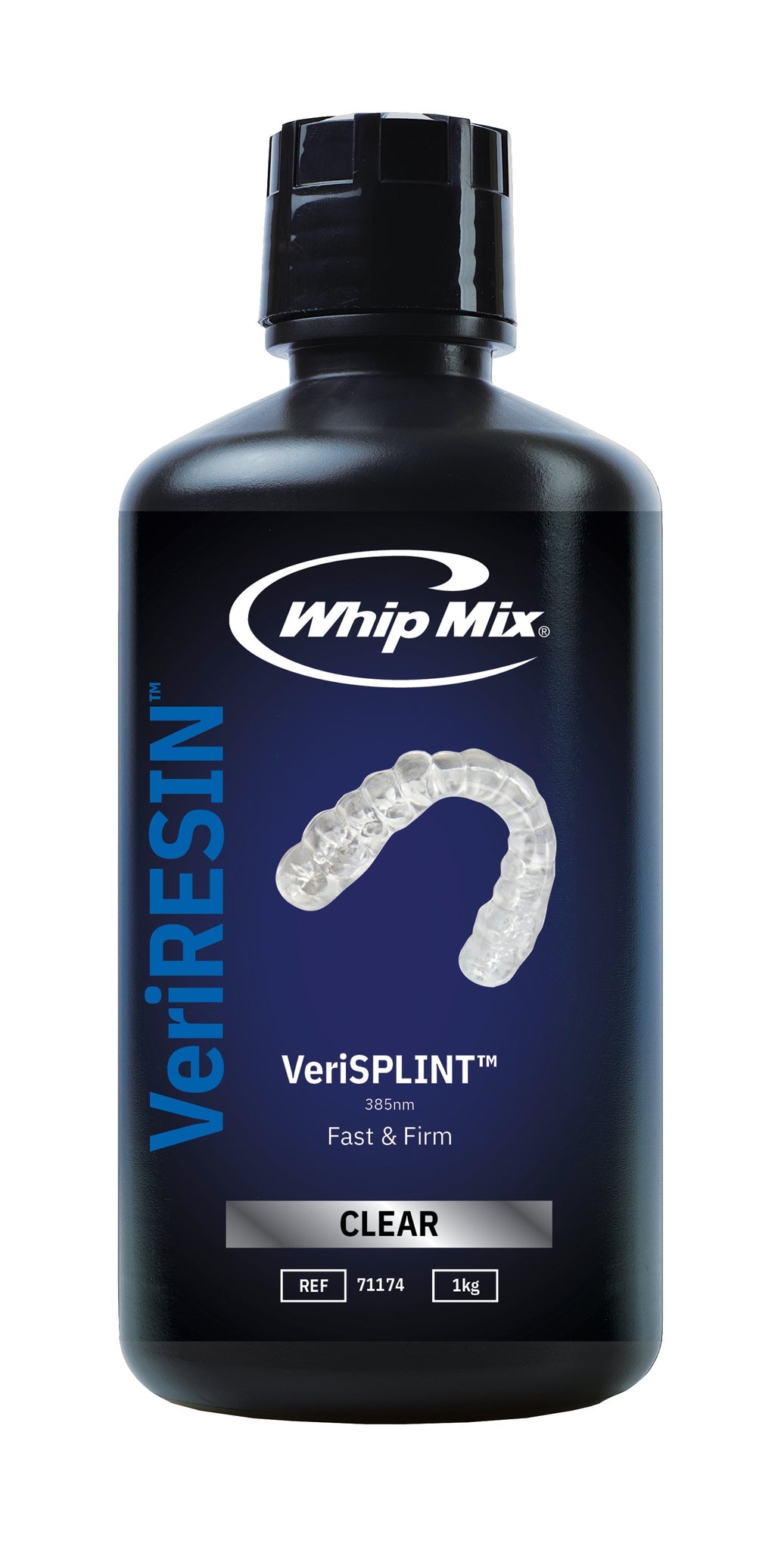 WhipMix 71174 Verisplint Os Print Resin Clear 1Kg