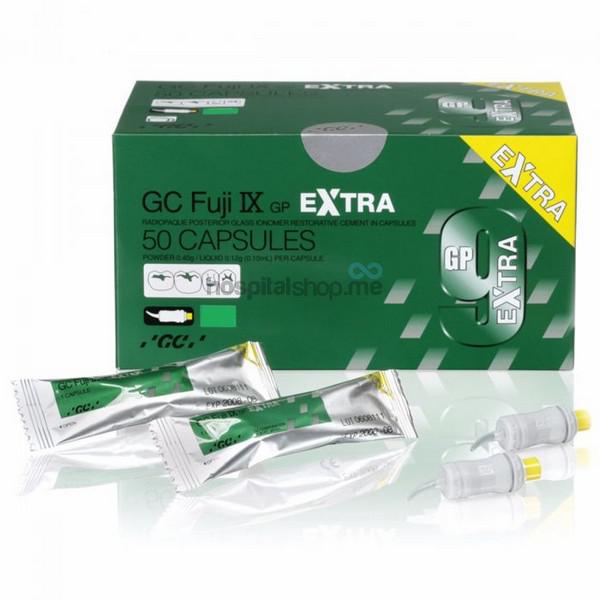 GC 003280 Fuji IX GP Extra Glass Ionomer Capsules A1 48/Bx 425041