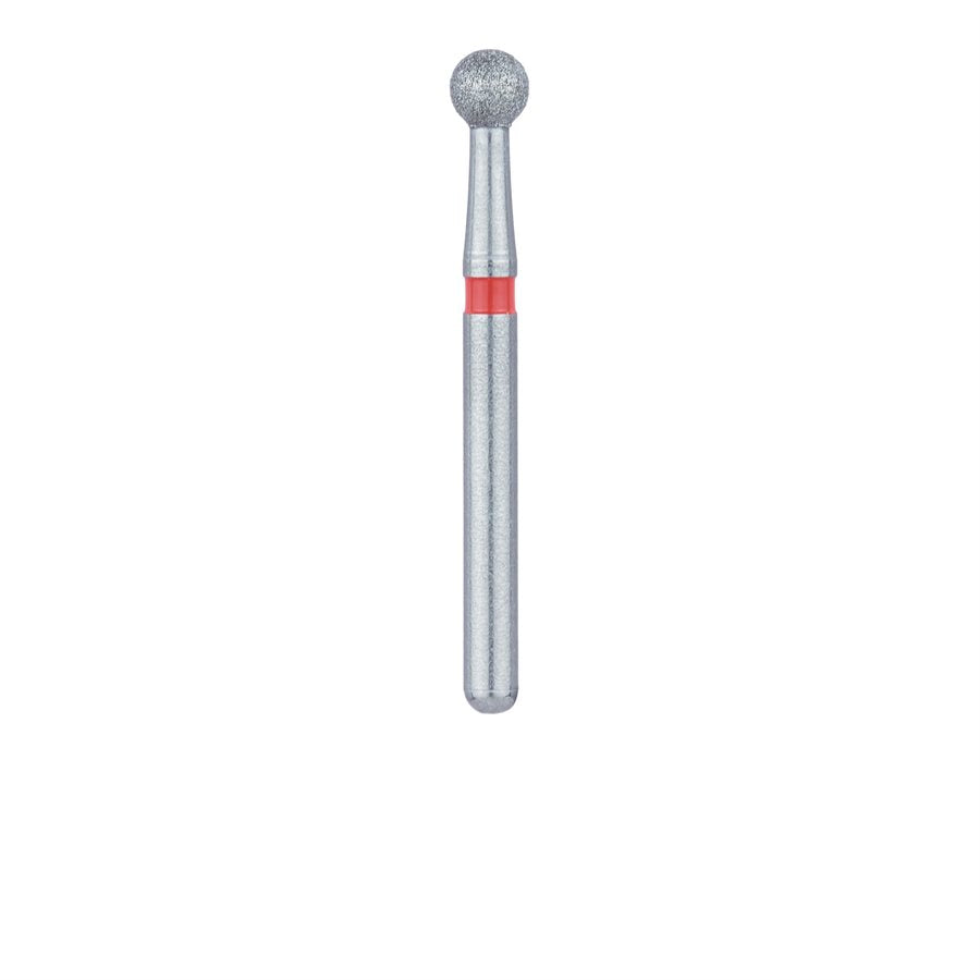 Meisinger 801F-023-FG FG Round Fine Grit Diamond Burs 5/Pk