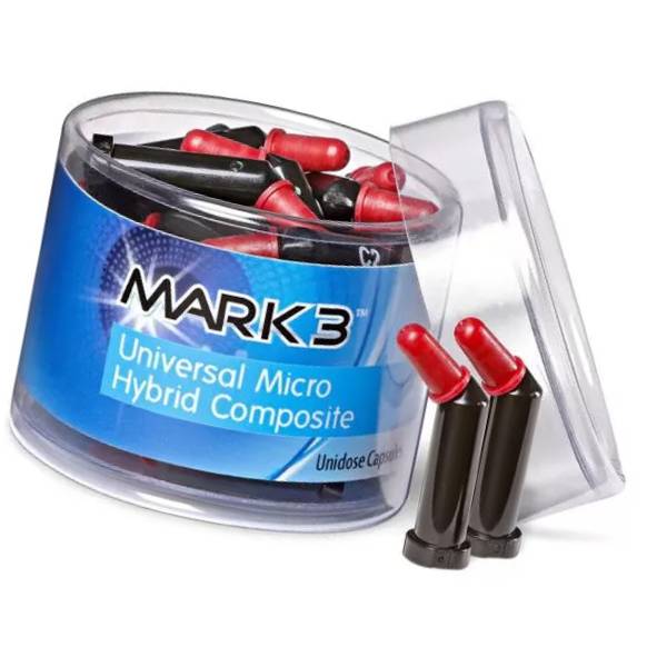 Mark3 4882 Hybrid Dental Composite Unidose A2 20/Pk 0.315gm