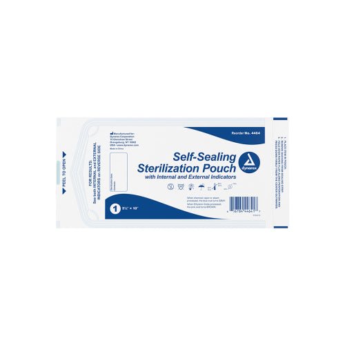 Dynarex 4464 Self-Sealing Sterilization Pouches 5.25