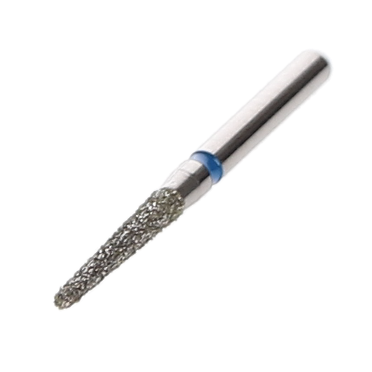 House Brand Dentistry 401869 HSB FG 856L-014M Long Round End Taper Medium Grit Diamond Burs 10/Pk