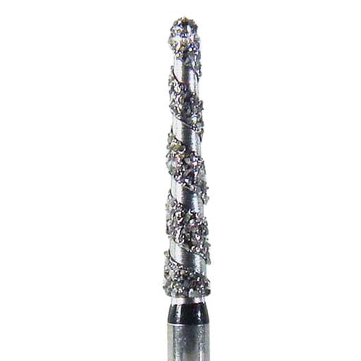 Microcopy 8116.10C NeoDiamond FG #8116.10C Round End Taper Spiral Coarse Grit Diamond Burs  25/Pk