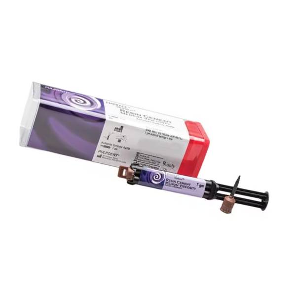 Pulpdent EMCMR2 Embrace Wetbond Resin Cement Medium Viscosity Automix Syringe 3.5gm