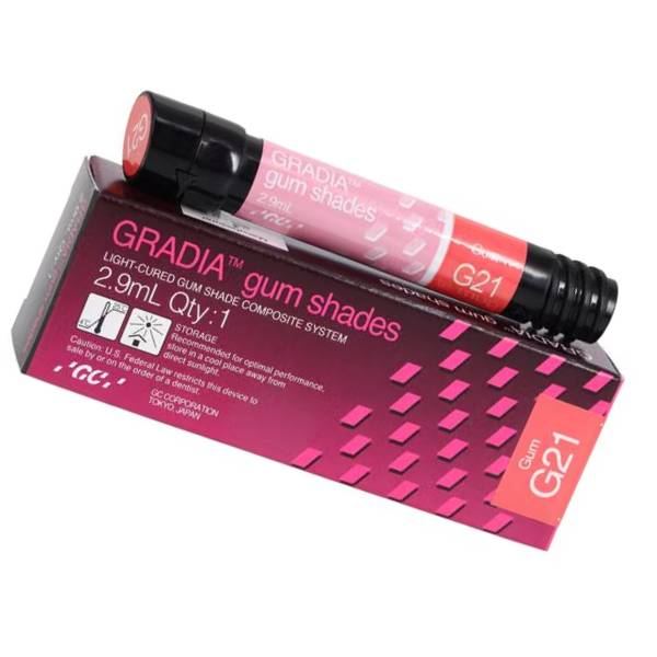 GC 001895 Gradia Gum Dental Restorative Opaque G21 2.9mL