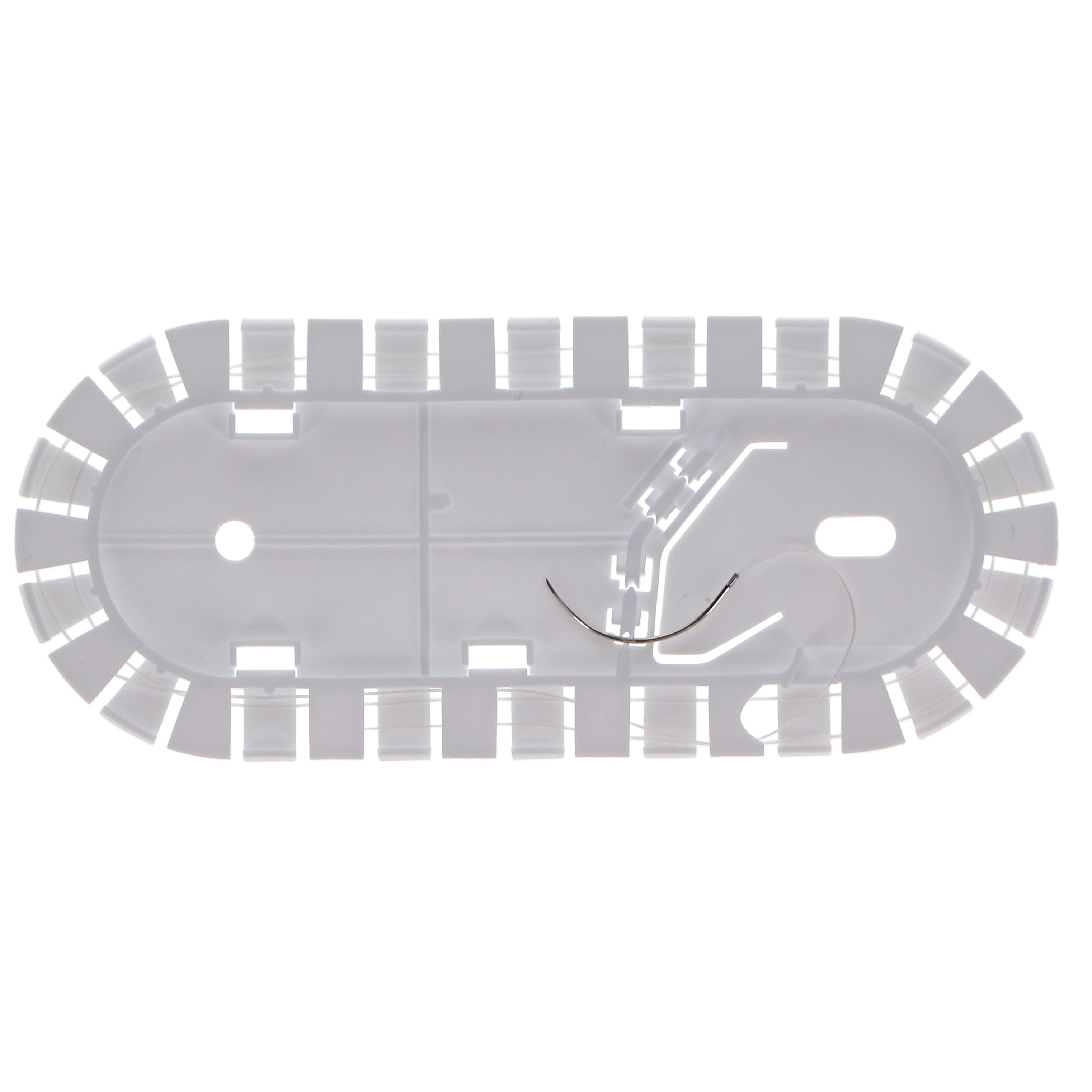 House Brand Dentistry 103125 HSB Polyglactin Colorless Precision Point Reverse Cutting Sutures 910 45cm 4/0 19mm 3/8 Circle 12/Bx