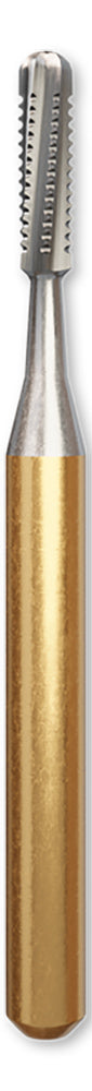 Coltene Whaledent R41557G Alpen Speedster Metal Cutters FG #1557G Straight Fissure Round End Crosscut Carbide Burs 10/Pk