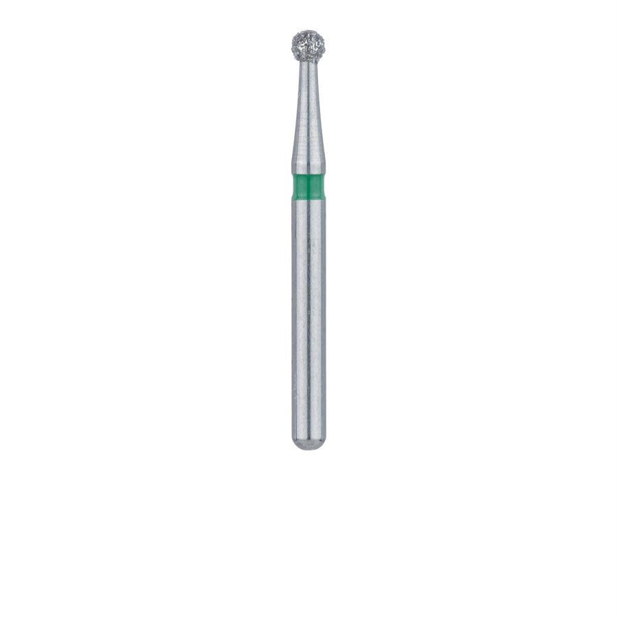 Meisinger 801G-016-FG FG Round Coarse Grit Diamond Burs 5/Pk