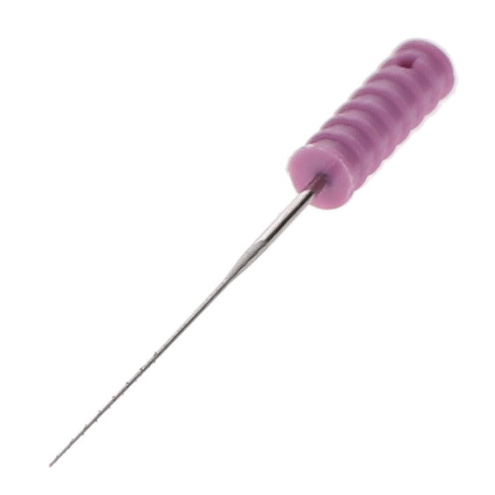 House Brand Dentistry 400600 HSB Barbed Broaches #0 XXXX-Fine 25mm Sterile Purple 10/Pk