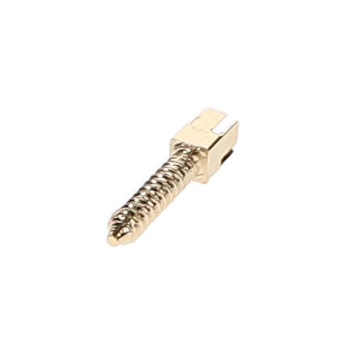 House Brand Dentistry 400019 HSB Gold Plated Screw Posts M4 #4 Medium 9.3mm 12/Pk