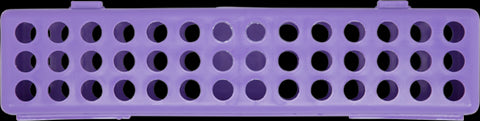 Zirc Dental 50Z900R Steri-Container Neon Purple 8" X 1.75" X 1.75"