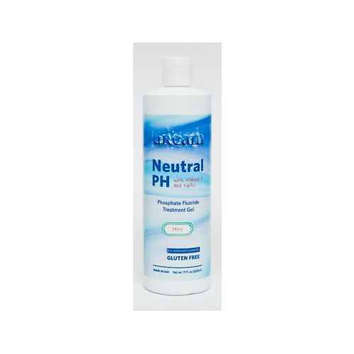 House Brand NEU-MNT Dental Fluoride Gel Neutral 60 Second Mint 16 Oz EXP May 2026