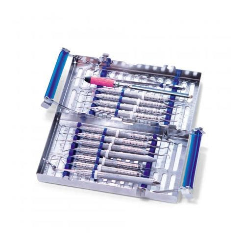Hu-Friedy IM9148 IMS Sterilization Cassette Two-Tier 14 Instrument Blue
