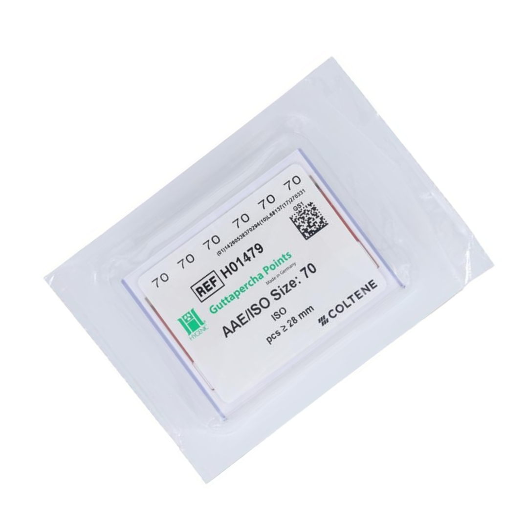 Coltene Whaledent H01479 Hygenic Gutta Percha Points #70 20/Pk