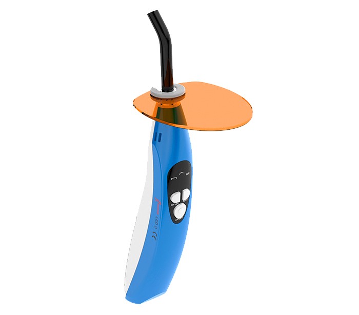 Woodpecker LED.D Wired Or Wireless 3 Watt Blue Led Curing Light Rechargeable