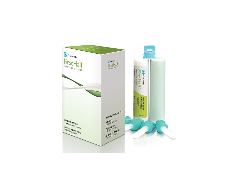 Danville Materials 90469 First Half VPS Material Light Body Black 24/Pk 50mL