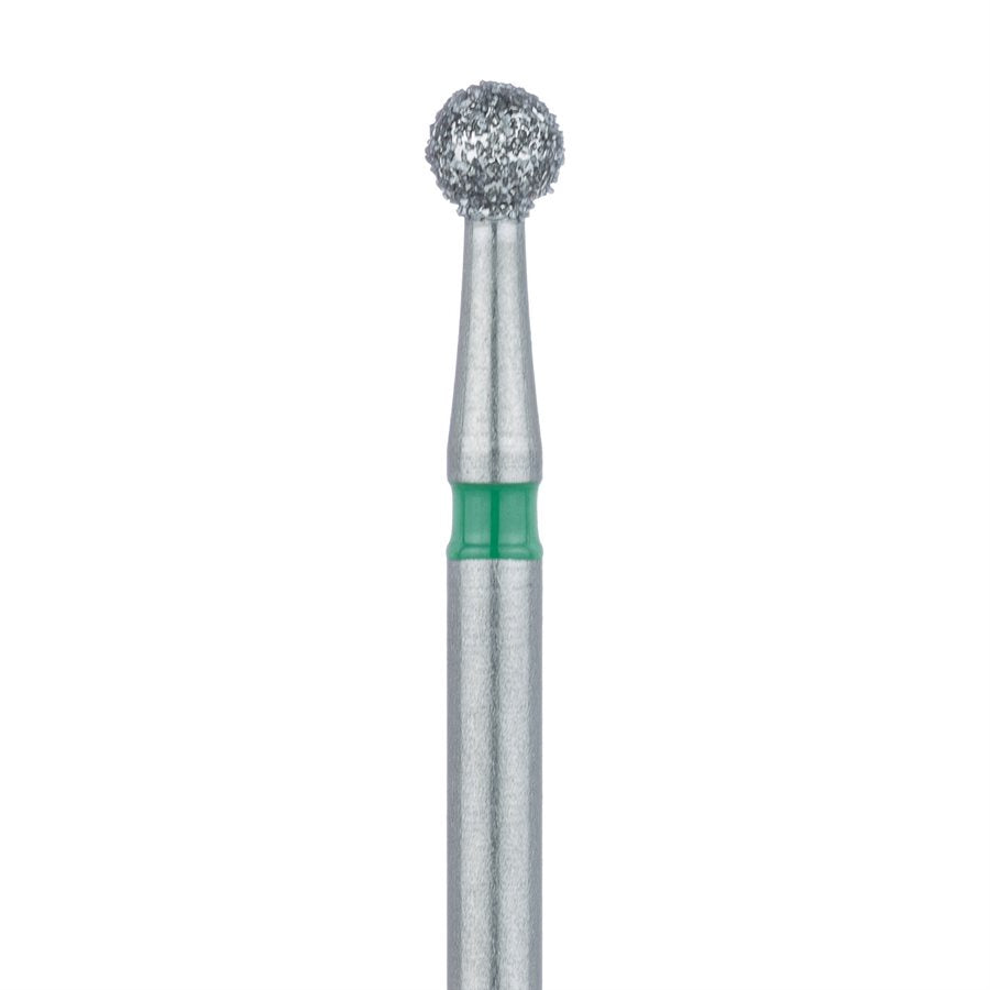 Meisinger 801G-023-FG Round 2.3mm Coarse Grit Diamond Burs 5/Pk