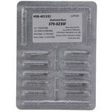 House Brand Dentistry 401532 FG 379-023SF Football Super Fine Grit Diamond Burs 10/Pk