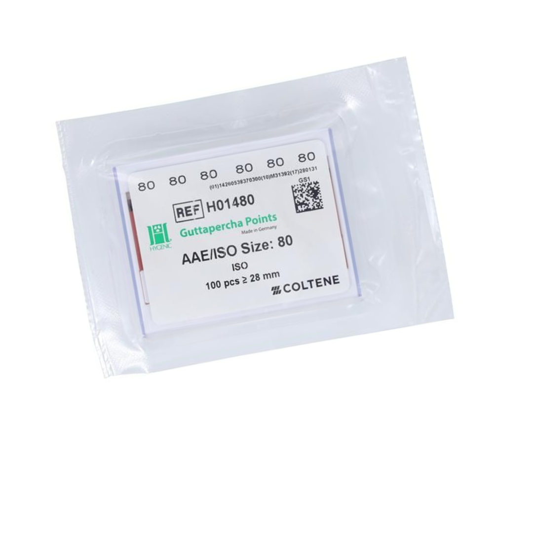 Coltene Whaledent H01480 Gutta Percha Points #80 20/Pk