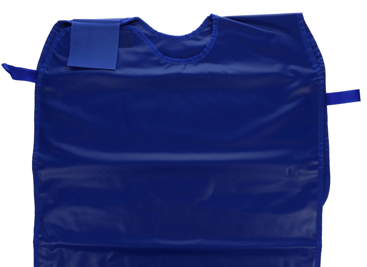 Aira 109419 Lead Free Dental X-Ray Apron Panoramic Poncho Blue