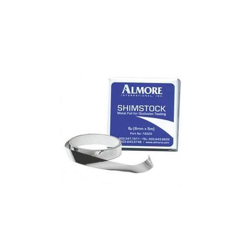 Almore 72022 Shimstock Occlusal Foil Roll 40 Microns