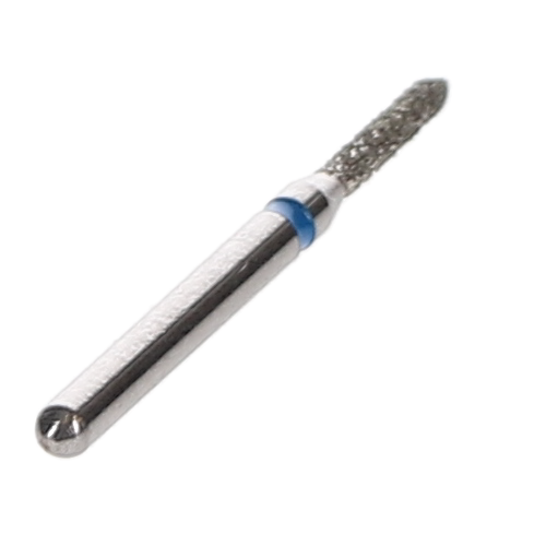 House Brand Dentistry 401899 HSB FG 877-010M Beveled Cylinder Medium Grit Diamond Burs 10/Pk