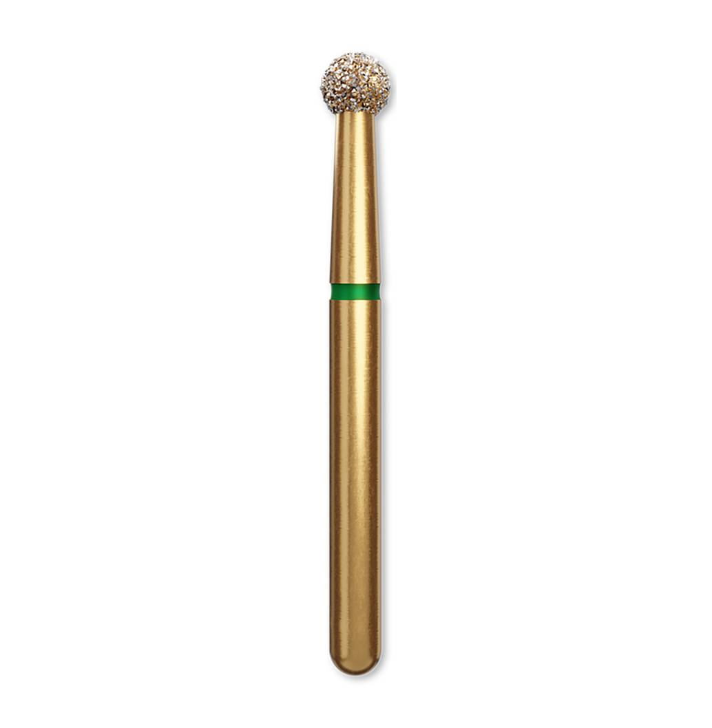 Coltene Whaledent 60031881 Alpen FG #801.023 Round Super Coarse Grit Black Diamond Burs 5/Pk