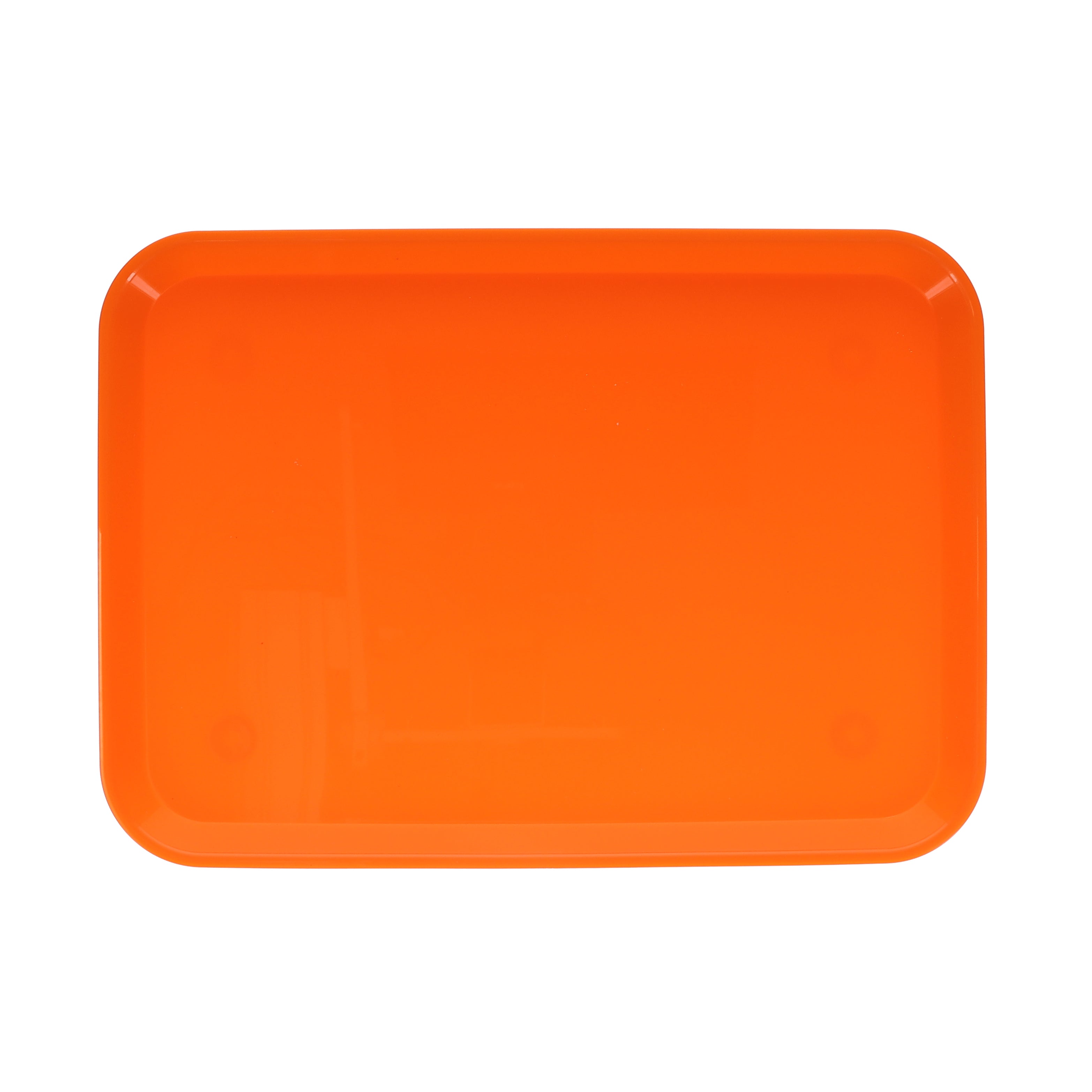 House Brand Dentistry 108145 HSB Set-Up Tray Flat #B Ritter Tangerine Plastic 13 3/8