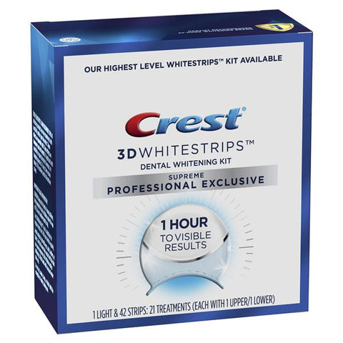 Proctor & Gamble 80725895 Crest 3D Tooth Whitening Kit 1 Light 21 Treatments 4/Cs