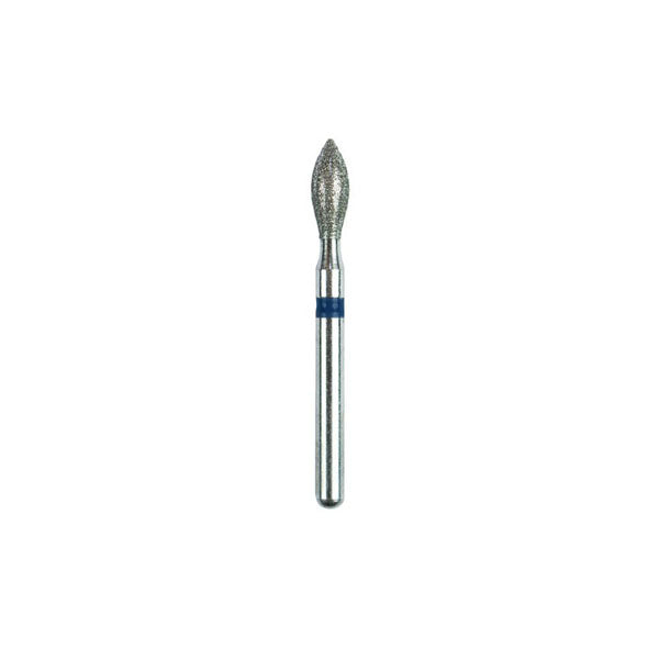 Axis Dental Z368-023 Zir-CUT FG Friction Grip Pointed Football Z-Grit Diamond Burs 5/Pk