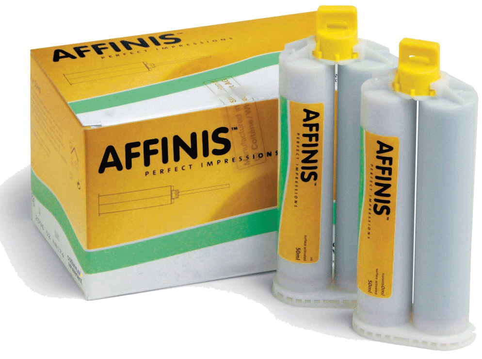 Coltene Whaledent C6611 Affinis Impression Material Fast Set Regular Body 2/Pk 50 mL