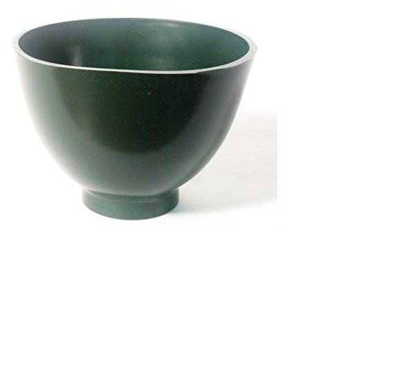 Keystone 1150070 Dental Mixing Bowl Medium Green Flexible 350cc