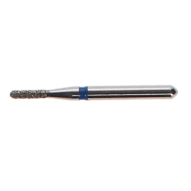 House Brand Dentistry 401608 HSB FG 838.009M Round End Cylinder Medium Grit Diamond Burs 10/Pk