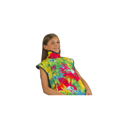 Flow X-Ray 75053NL-30 Lead-Free Dental Apron Child With Collar Tye Dye