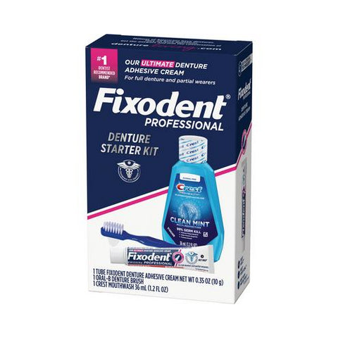 Procter & Gamble 80719493 Fixodent Professional Denture Starter Kit 24/Pk