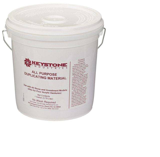 Keystone 1310315 Key-Dup All-Purpose Duplicating Dental Material 5 Gallon