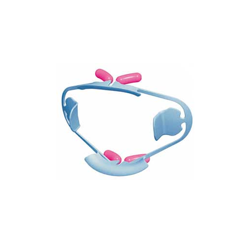 Kerr Dental 5502 Optiview Lip & Cheek Retractors Small Kit Light Blue Frames Cushions Are Autoclavable