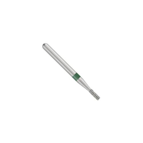Premier Dental P835010C Priva FG #835-010 Flat End Cylinder Coarse Grit Diamond Burs Green 5/Pk